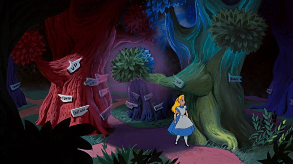 image illustrative : Première du film Alice au pays des merveilles aux États-Unis